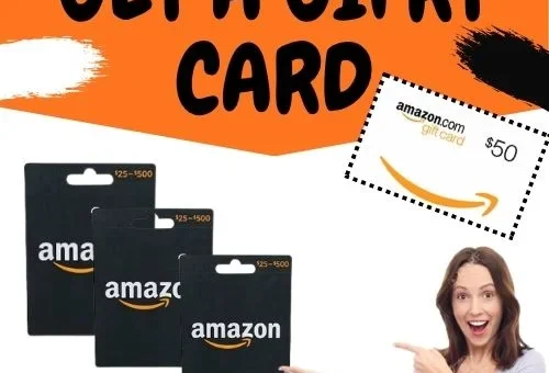 get a gift card (amazon)
