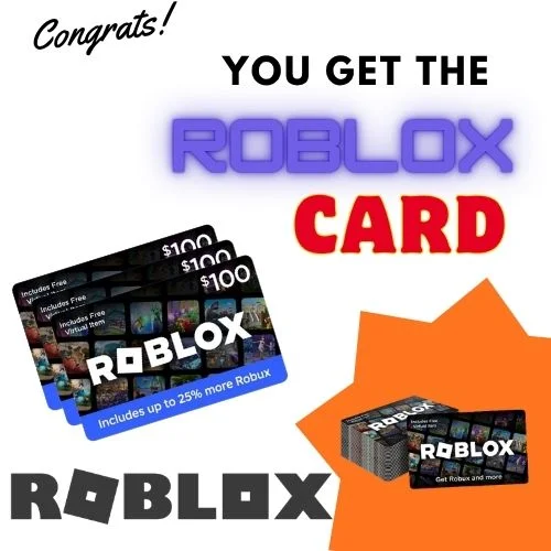 Roblox gift Card