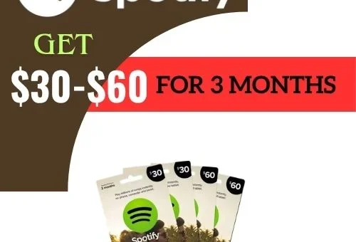 New Spotify Gift Card at the Best Price